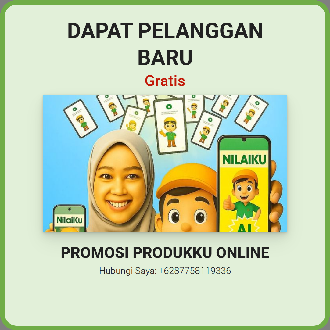 Dapat Pelanggan Baru