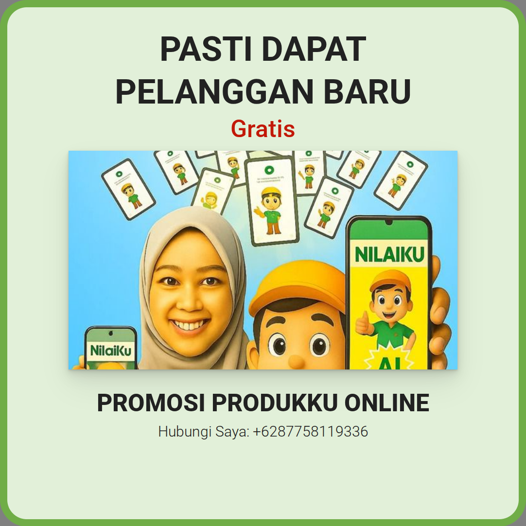 Dapat Pelanggan Baru