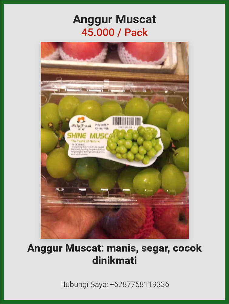 Anggur Muscat