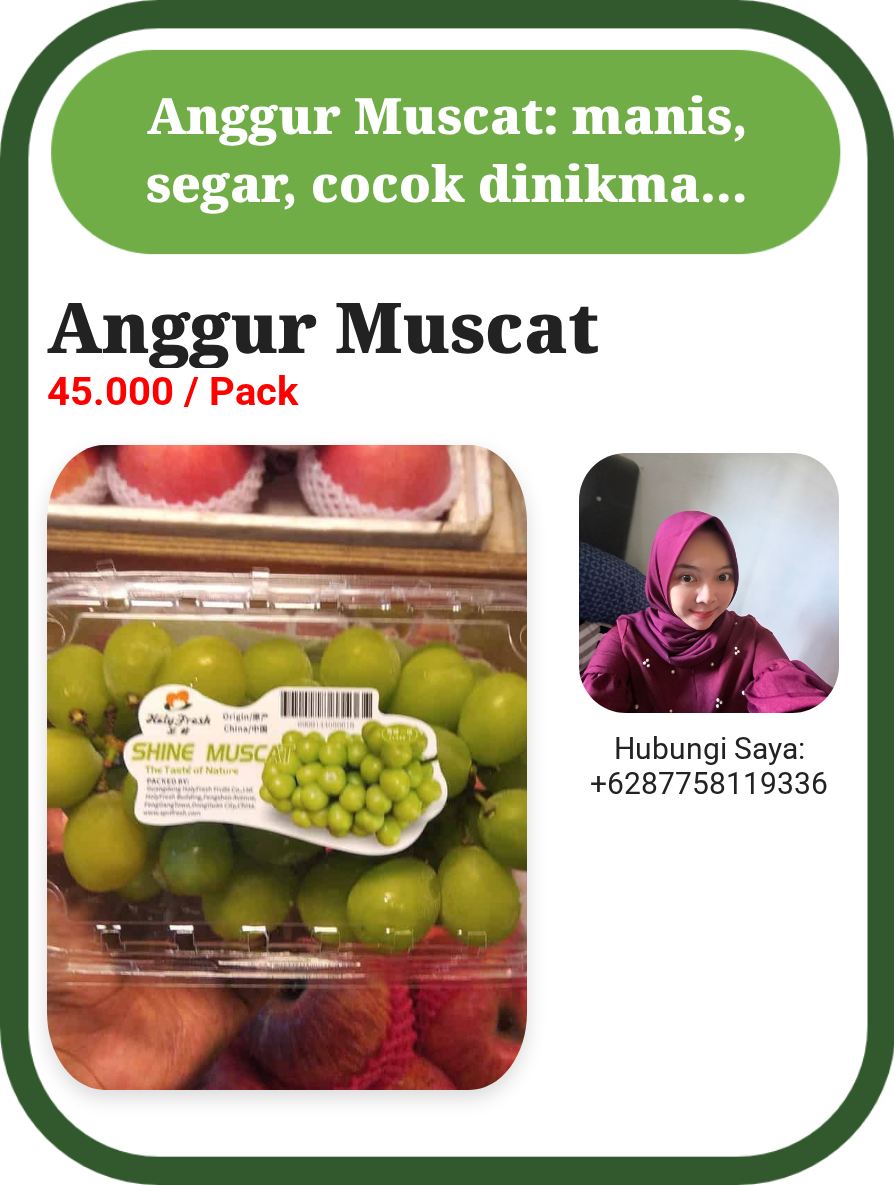 Anggur Muscat