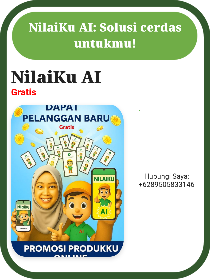 Promosi NilaiKu AI Memudahkanku!
