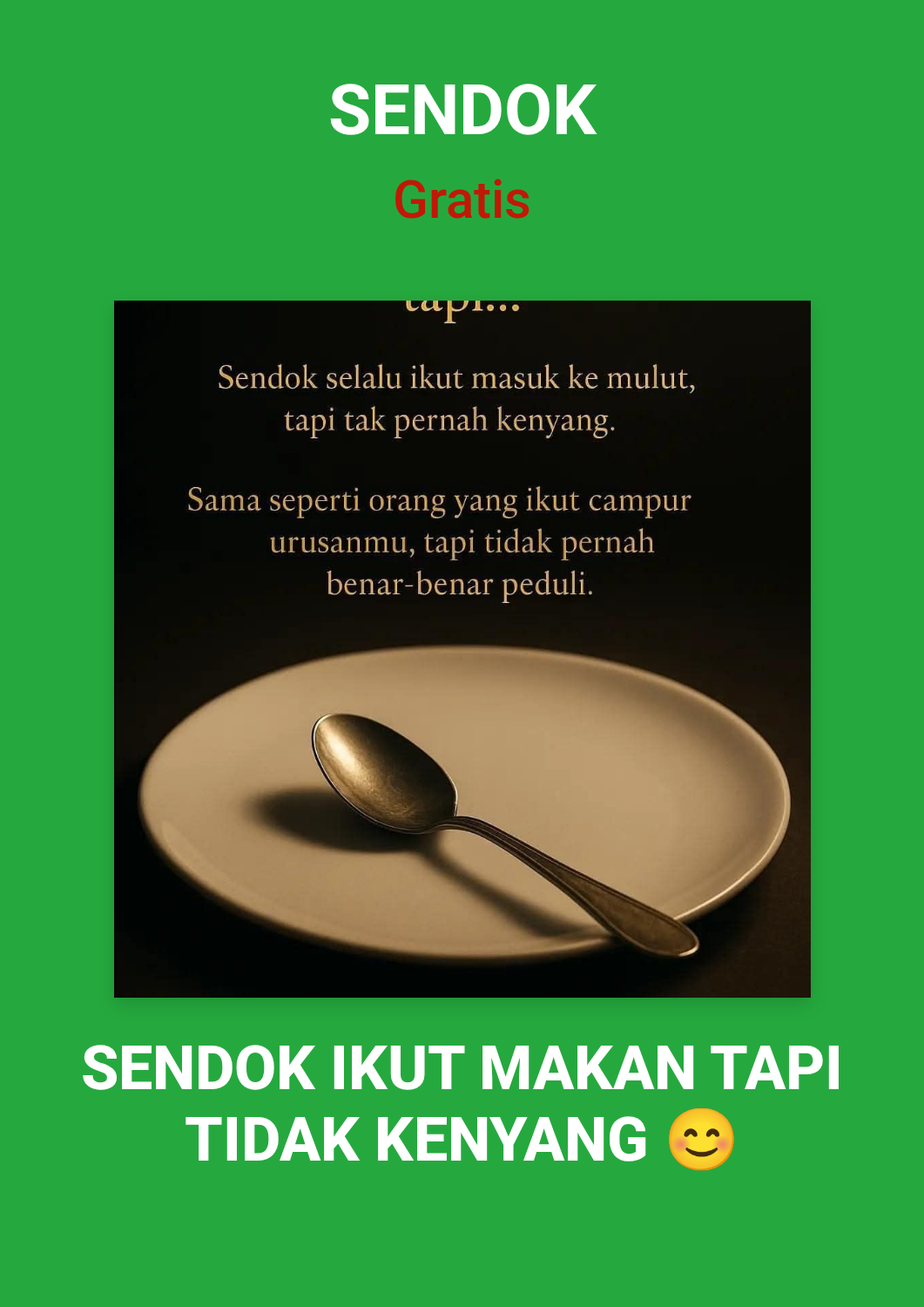 Promosi Sendok