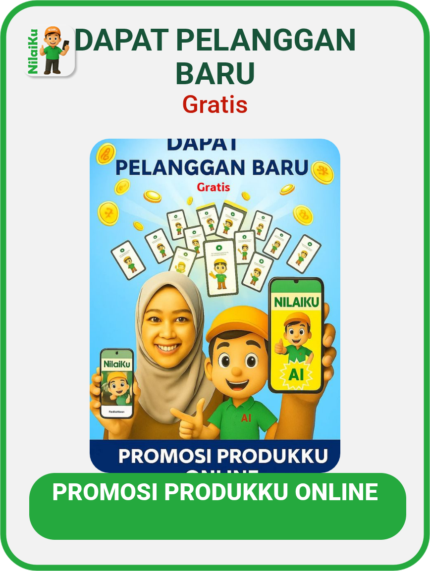 Promosi Dapat Pelanggan Baru