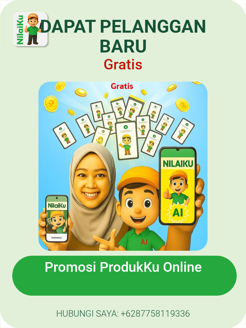 Promosi Dapat Pelanggan Baru