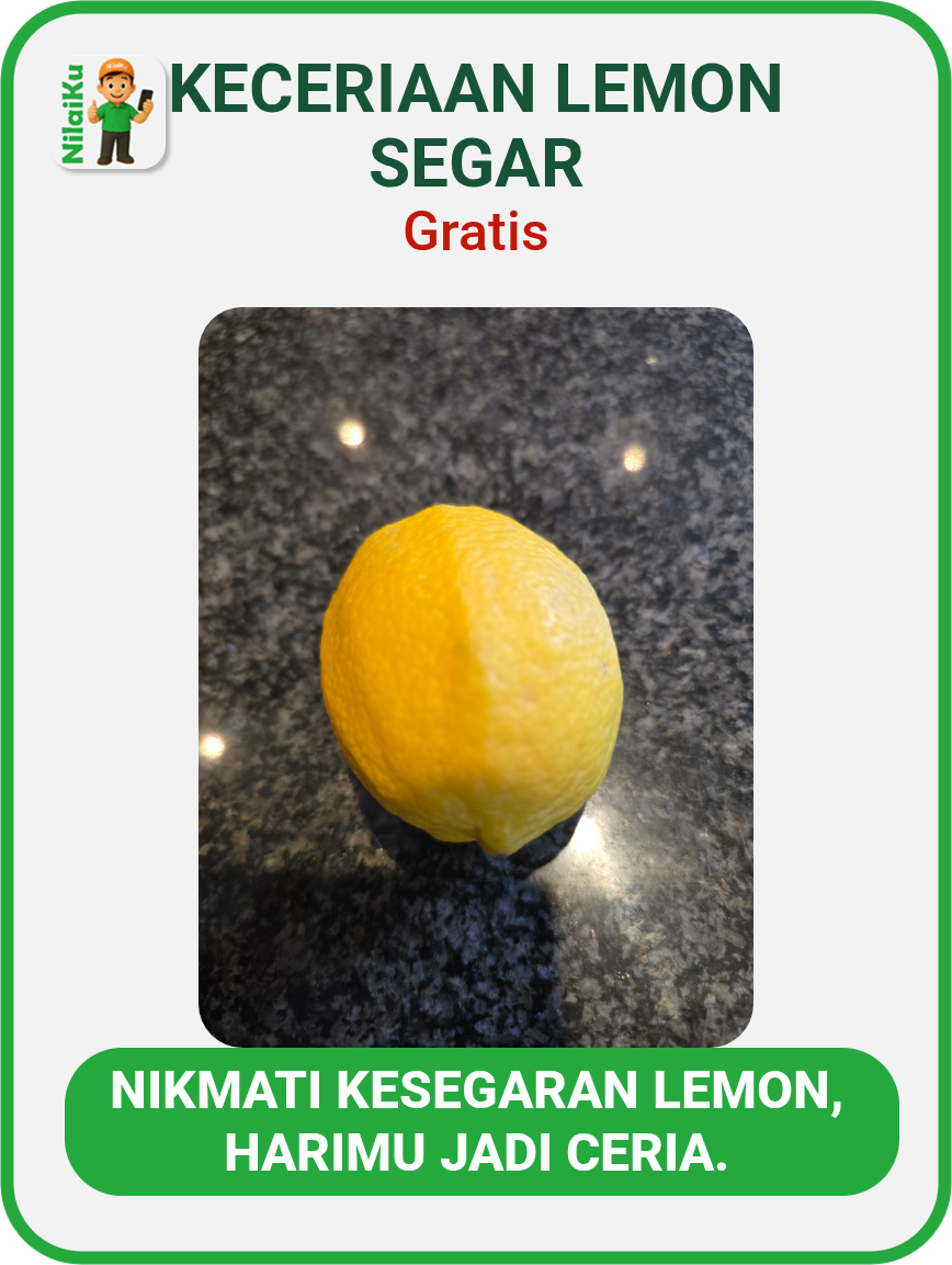 Promosi Keceriaan Lemon Segar
